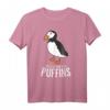 Nur Ein Mädchen Das Papageientaucher Liebt - Lustiges Puffin T-Shirt für Frauen & Mädchen, Island Geschenkidee