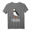 Nur Ein Mädchen Das Papageientaucher Liebt - Lustiges Puffin T-Shirt für Frauen & Mädchen, Island Geschenkidee