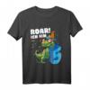Kinder Ich bin schon 5 Geburtstag Dino Dinosaurier T-Rex T-Shirt – Cooles Geschenk für Jungen und Mädchen zum 5. Geburtstag