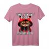Katze Spruch: Einer von uns beiden ist klüger als du - Lustiges, ironisches T-Shirt für Katzenliebhaber, Morgenmuffel & Schichtarbeiter