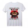 Katze Spruch: Einer von uns beiden ist klüger als du - Lustiges, ironisches T-Shirt für Katzenliebhaber, Morgenmuffel & Schichtarbeiter