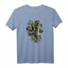 Jurassic World Raptor Ripping Through T-Shirt - Offiziell Lizenzierte Dinosaurier Kleidung für Fans