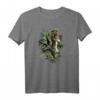 Jurassic World Raptor Ripping Through T-Shirt - Offiziell Lizenzierte Dinosaurier Kleidung für Fans