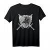 Ritterrüstung mit Löwen am Brustpanzer – Mittelalter Ritter T-Shirt für Kostümfeste, Hochzeiten & Mittelalterfans