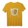 Ritterrüstung mit Löwen am Brustpanzer – Mittelalter Ritter T-Shirt für Kostümfeste, Hochzeiten & Mittelalterfans