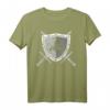 Ritterrüstung mit Löwen am Brustpanzer – Mittelalter Ritter T-Shirt für Kostümfeste, Hochzeiten & Mittelalterfans