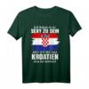 Kroatien Jugoslavija Betrugo Kroatisch Jugo Nation Trikot T-Shirt – Patriotisches Balkan-Flaggen Shirt für Urlaub, Heimaturlaub & Zugehörigkeit