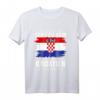 Kroatien Jugoslavija Betrugo Kroatisch Jugo Nation Trikot T-Shirt – Patriotisches Balkan-Flaggen Shirt für Urlaub, Heimaturlaub & Zugehörigkeit
