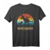 Daddy Dinosaur Daddysaurus 2 Two Kids Lustiges Vater T-Shirt - Perfektes Vatertagsgeschenk für Dinosaurierliebhaber und humorvolle Väter