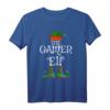 The Gamer Elf Lustiges Weihnachtsgeschenk für Jungen und Teenager - Gaming T-Shirt mit Humor