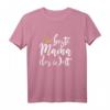Beste Mama der Welt T-Shirt – Perfektes Geburtstags-, Muttertags- und Weihnachtsgeschenk für Mama, Schwiegermutter & werdende Mütter