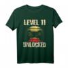 Level 11 Unlocked Gamer T-Shirt für Jungen - Perfektes Geburtstagsgeschenk zum 11. Geburtstag für kleine Zocker