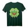 HapDog Muppets Kermit Shamrock St. Patrick's Day T-Shirt – Humorvolles Geschenk für Frauen, Männer, Jungen & Mädchen
