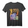 Kinder Wild Frech und Endlich 2 Jahr Tiere - Lustiges T-Shirt zum 2. Geburtstag für Sohn & Tochter