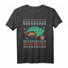 HapDog Katzen Liebhaber Weihnachts T-Shirt - Lustiges Geschenk für Familie & Freunde zu Weihnachten und Geburtstag