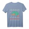 HapDog Katzen Liebhaber Weihnachts T-Shirt - Lustiges Geschenk für Familie & Freunde zu Weihnachten und Geburtstag