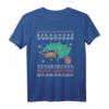 HapDog Katzen Liebhaber Weihnachts T-Shirt - Lustiges Geschenk für Familie & Freunde zu Weihnachten und Geburtstag
