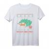 HapDog Katzen Liebhaber Weihnachts T-Shirt - Lustiges Geschenk für Familie & Freunde zu Weihnachten und Geburtstag