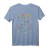 Dinosaurier ABC Dino Alphabet T-Shirt für Kinder - Lernspielzeug & Geschenkidee für Jungs, Vorschulkinder & Erstklässler