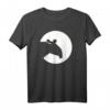Tapir Kopf im Mond bei Nacht - Tiermotiv T-Shirt für Natur- und Tierliebhaber, klassisch geschnitten