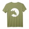 Tapir Kopf im Mond bei Nacht - Tiermotiv T-Shirt für Natur- und Tierliebhaber, klassisch geschnitten