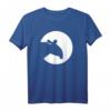 Tapir Kopf im Mond bei Nacht - Tiermotiv T-Shirt für Natur- und Tierliebhaber, klassisch geschnitten