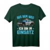 Kinder Polizei T-Shirt für Jungen - Aus Dem Weg Bin Im Einsatz mit Polizeiauto, Perfekt als Polizei Geschenk & Kostüm für Kindergeburtstag