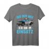 Kinder Polizei T-Shirt für Jungen - Aus Dem Weg Bin Im Einsatz mit Polizeiauto, Perfekt als Polizei Geschenk & Kostüm für Kindergeburtstag
