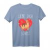 Ich liebe dich - 40 Geburtstag T-Shirt mit Faultier und Lama Design, Romantisches Geschenk für Partner, Valentinstag & Geburtstag
