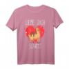Ich liebe dich - 40 Geburtstag T-Shirt mit Faultier und Lama Design, Romantisches Geschenk für Partner, Valentinstag & Geburtstag
