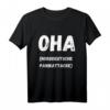 OHA, norddeutsche Panikattacke - Moin T-Shirt mit Leuchtturm, Möwen & Meer für Nordsee & Ostsee Liebhaber