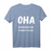 OHA, norddeutsche Panikattacke - Moin T-Shirt mit Leuchtturm, Möwen & Meer für Nordsee & Ostsee Liebhaber