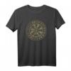 Vegvisir Wikinger Kompass Runen Nordisch Keltisch Schutz T-Shirt – Geschenk für Nordmänner, Wikinger, Magie & Mythologie-Fans für Festivals, Geburtstage & Weihnachten