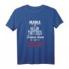 40 Geburtstag T-Shirt für Mama mit Tattoos, großem Hemd und coolem Design – Perfektes Geschenk zum Muttertag & Geburtstag
