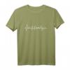 Familie Herzschlag T-Shirt – Geschenk für Mama, Papa, Kinder & Großeltern für Geburtstage & Weihnachten