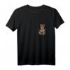 Lustiges Hundegesicht mit Yorkshire Terrier in der Tasche T-Shirt – Perfekt für Hunde- und Yorkshire Terrier Liebhaber, Geburtstags- & Weihnachtsgeschenk