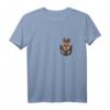 Lustiges Hundegesicht mit Yorkshire Terrier in der Tasche T-Shirt – Perfekt für Hunde- und Yorkshire Terrier Liebhaber, Geburtstags- & Weihnachtsgeschenk