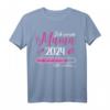 Lustiges Baby Ankündigung T-Shirt 2024 - Ich werde Mama Schwangerschaftsverkündung & Geschenkidee für werdende Mütter