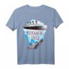 Vintage Titanic T-Shirt Voyage RMS Titanic 1912 – Retro Design für Fans, perfekte Geschenkidee für besondere Anlässe