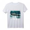 Atlantik 1912 Schiffskatastrophe Vintage Titanic Poster T-Shirt – Historisches Geschenk für Titanic-Fans & Maritime Enthusiasten