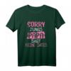 Sorry Jungs Papa Sagt Keine Dates Geschenk - Humorvolles Vater-Tochter T-Shirt für Geburtstag & Weihnachten
