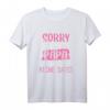 Sorry Jungs Papa Sagt Keine Dates Geschenk - Humorvolles Vater-Tochter T-Shirt für Geburtstag & Weihnachten