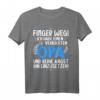 Finger weg ich habe einen verrückten Opa - Lustiges Opa T-Shirt zum Babyverkünden & Geschenk für den neuen Großvater