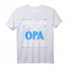 Finger weg ich habe einen verrückten Opa - Lustiges Opa T-Shirt zum Babyverkünden & Geschenk für den neuen Großvater