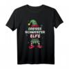 Große Schwester Elfe Weihnachtsoutfit Partnerlook Geschenk T-Shirt - Festliches Elfenkostüm für die Feiertage & Familienpartnerlook