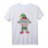 Große Schwester Elfe Weihnachtsoutfit Partnerlook Geschenk T-Shirt - Festliches Elfenkostüm für die Feiertage & Familienpartnerlook