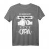 Lustiges Opa T-Shirt mit Spruch - Perfektes Geschenk für Geburtstag, Weihnachten & Vatertag für stolzen Großvater