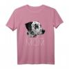 Dog Mom Dalmatiner - Hunde Mama T-Shirt mit Dalmatiner Design, Perfektes Geschenk für Hundemütter und Tierliebhaberinnen