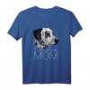 Dog Mom Dalmatiner - Hunde Mama T-Shirt mit Dalmatiner Design, Perfektes Geschenk für Hundemütter und Tierliebhaberinnen