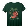 Feuervogel Blumen Vintage Ukrainisches Vyshyvanka T-Shirt - Traditionelles ukrainisches Stickerei-Design, ideales Geschenk für Geburtstag, Unabhängigkeitstag & Kulturbegeisterte